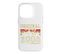 Original Octobre 2008 Vintage Cadeau d'anniversaire 18 Ans Coque pour iPhone 14 Pro