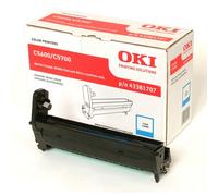 43381707 OKI C5600 TAMBOUR CYAN