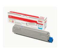 43487711 OKI C8600 CARTOUCHE DE TONER CYAN