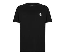 Original Penguin Basic T-Shirt Vrai Noir Petit Male