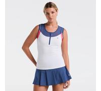 Original Penguin Colorblock Débardeur Tank Top Femmes-Blanc,Bleu L