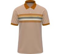 Original Penguin Cotton Birdseye Short-Sleeve Polo Shirt Brun Soudan Grand Male