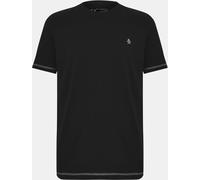 Original Penguin Cvrtch Crew Regular Fit T-Shirt Vrai Noir Moyen Male