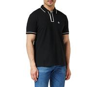 ORIGINAL PENGUIN Earl Polo Org PIQ St, Noir véritable, XXL Homme