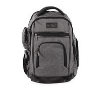 Original Penguin Fletcher Sac à dos pour ordinateur portable, Hachures grises, 48 cm, Fletcher Sac à dos pour ordinateur portable