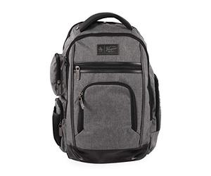 Original Penguin Fletcher Sac à dos pour ordinateur portable, Hachures grises, 48 cm, Fletcher Sac à dos pour ordinateur portable