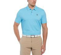 Original Penguin Golf Alvr Ball Short-Sleeve Performance Polo Shirt Blue Atoll Petit Male