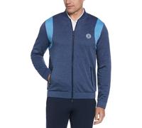Original Penguin Golf Full-Zip Moisture-Wicking Performance Golf Jacket Iris noir Petit Male