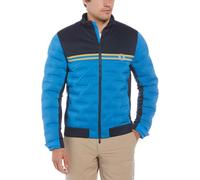 Original Penguin Golf Insulated Mixed Media 80'S Jacket Mens Iris noir Petit Male