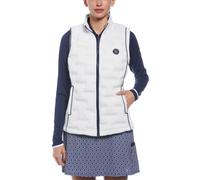 Original Penguin Golf Insulated Woven Golf Vest Blanc éclatant 14 (L) Female