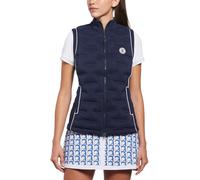 Original Penguin Golf Insulated Woven Golf Vest Iris noir 8 (XS) Female