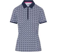 Original Penguin Golf Original Penguin Golf Geo Print Short Sleeve Black Polo Shirt Black X-Small
