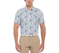 Original Penguin Golf Pg Alovr Novelty Short-Sleeve Performance Polo Shirt Blanc éclatant Grand Male