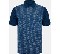 Original Penguin Jacquard Short-Sleeve Polo Shirt Yale Très grand Male
