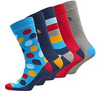 Original Penguin Lot de 5 paires de chaussettes pour homme, Multicolore, taille unique