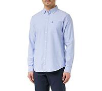ORIGINAL PENGUIN Ls Eco Oxford W Stre Chemise, Amparo Blue, L Homme