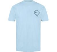 Original Penguin Op Crest Regular Fit T-Shirt Bleu frais Petit Male