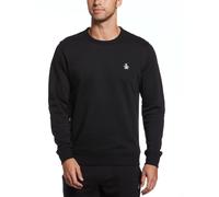 Original Penguin Original Fleece Crew Sweater Vrai Noir 010 Petit Male