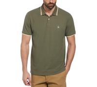 Original Penguin Pete Polo Shirt Olive Poussiéreux Petit Male