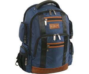 Original Penguin Peterson Backpack Fits Most 15-inch Laptop and Notebook, Navy, One Size
