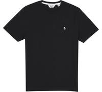 Original Pengun Small Embroidered Logo T-Shirt, True Black, 010, L Homme