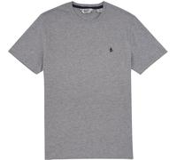 Original Penguin Pin Point Embroidered T-Shirt Rain Heath 080 Grand Male