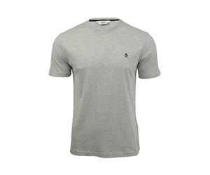 Original Penguin Pin Point Embroidery T-Shirt Rain Heather XLarge Rain Heather