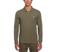 Original Penguin Polo Ls PIQ pour homme, olive, XXL