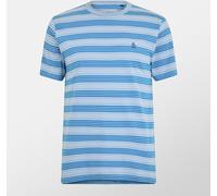 Original Penguin Regular Fit Stripe T-Shirt Bleu classique Petit Male