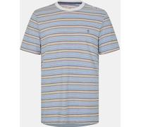 Original Penguin Striped T-Shirt Mens Blanc éclatant Petit Male