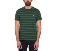 Original Penguin Striped T-Shirt Mens Érable plane Moyen Male