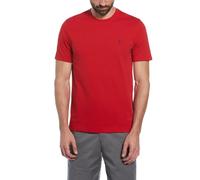 Original Penguin T-shirt à manches courtes avec logo brodé et col rond pour homme, Rouge (Tango Red), M