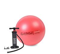 Original Pezziball MAXAFE avec pompe à air Pompe à pied - rouge