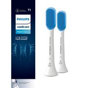 Original Philips Sonicare TongueCare + Têtes de brosse T1 (Pack de 2)...