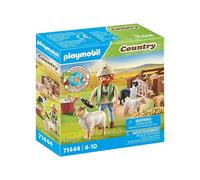 Original PLAYMOBIL® Pays 71444 - Pasteur Avec Troupeau De Moutons
