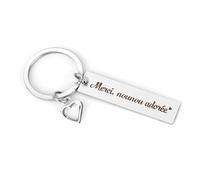 Original Porte Clef Nounou Fin De Contrat Cadeau Pour Nounou Anniversaire Maitresse D'école Fin D'année Atsem