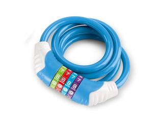 Original Puky Safety, Ks Dispositif Anti-vol à Câble, Ice Blue. Cadenas pour