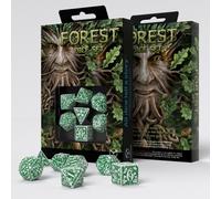 Original Q Workshop - Forest Dice Set - Tundra - Jeu de dés avec 7 dés