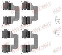 Original QUICK BRAKE Kit D'Accessoires Plaquette 109-1245 pour Alfa Romeo BMW
