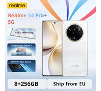 Realme Smartphone 14 Pro+ 5G – 8 Go RAM, 256 Go, 50 MP – Gris