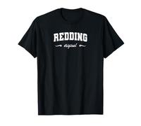 Original Redding California Retro Nom de Ville Natale Redding T-Shirt