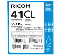 Ricoh Cartouche de gel 405766 GC41CL Original Cyan