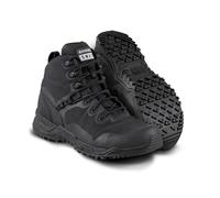 Original S.W.A.T. Bottes tactiques SWAT Alpha Fury 15,2 cm | Chaussures hautes performances légères | adaptées à l'aéroport, Noir, 45 EU