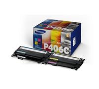 Original Samsung / HP SU375A / CLTP406C Toner MultiPack