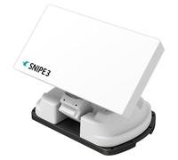 Selfsat Snipe V3 Twin Blanc, Satellites Antenne Automatique - White Line