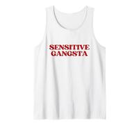 Original Sensitive Gangsta Y2K Aesthetic Trendy Débardeur
