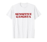Original Sensitive Gangsta Y2K Aesthetic Trendy T-Shirt