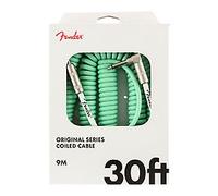 Original Series Instrument Coil Cable, 9m, Surf Green