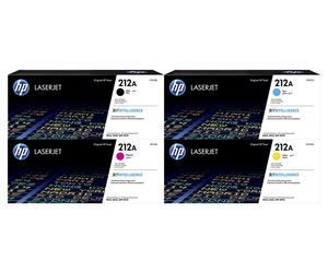 Original Set 4x Toner HP d'origine 212A W2120A W2121A W2122A W2123A