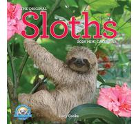 Workman Calendars – Mini calendrier mural « Original Sloths » – 2026